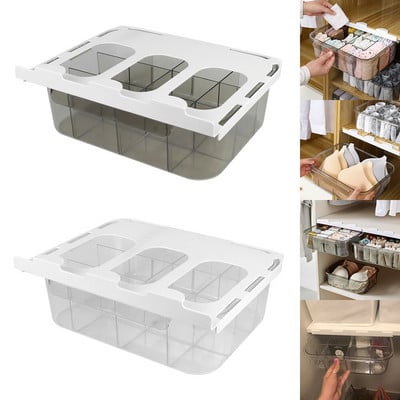 12 rácsos zoknirendező Melltartó Alsónemű Tárolódobozok Fiók típusa Porálló levehető válaszfalas gardrób fiók