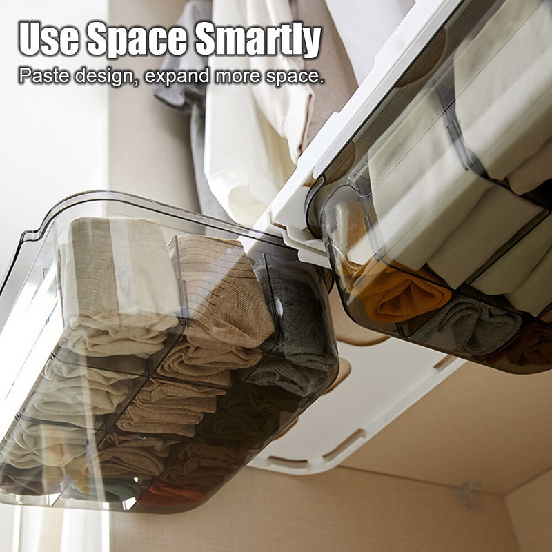 Porálló melltartó alsónemű tárolódobozok gardrób fiókos zokni rendszerezők levehető válaszfalú fiók 12-es típusú rácsok