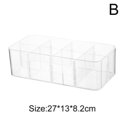 Átlátszó ruhák tároló dobozok fehérnemű tároló dobozok zoknik Rövidnadrágok melltartó szekrény Ruha rendszerezők otthoni fiókos szekrényhez