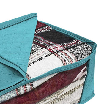 Нетъкан текстил Чанта за съхранение на дрехи Сгъваема юрганка Прахоустойчива Кутия за довършване на шкафове Консумативи за домашно съхранение Космически чанти organizador