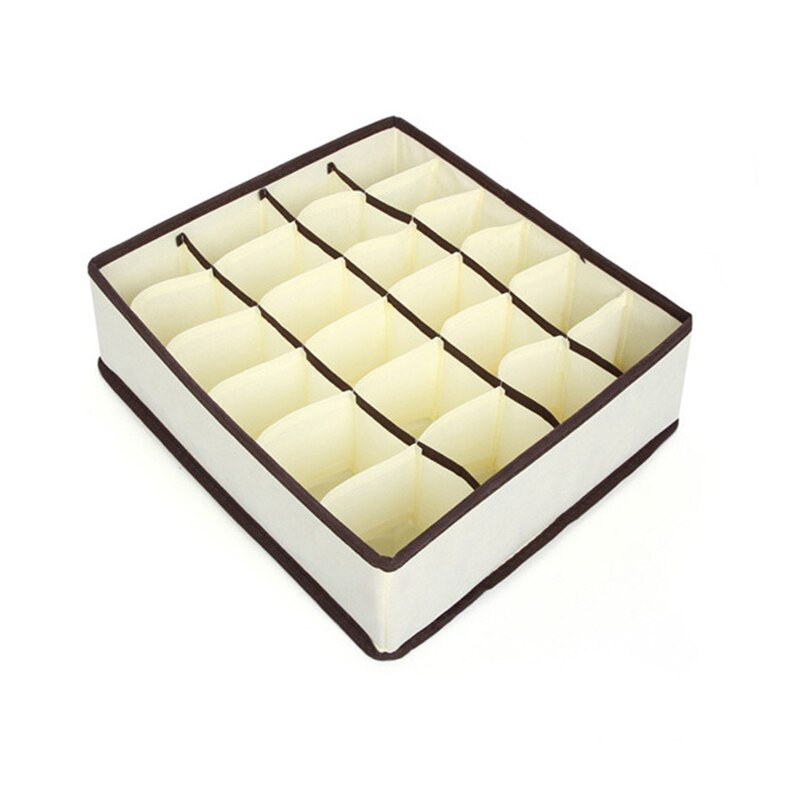 Organizatoare cu sertar pentru dulap Cutii pentru lenjerie intima Esarfe Sosete Set sutien Lenjerie intima Organizator sutien Cutie depozitare bej