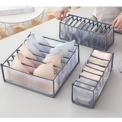3 Sulankstomi apatiniai Stalčių laikikliai Skirstytuvai Spintelė Drabužių laikymo Tvarkyklės Dėžė liemenėlėms Šalikai Kaklaraiščiai Kojinės Dėžutės