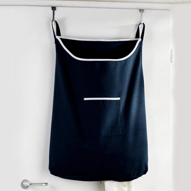 Чанта за съхранение Домакински голям капацитет Мръсни дрехи Висяща чанта за пране Чанта за баня Висяща на вратата Чанта за съхранение