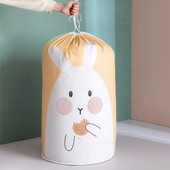 Сгъваема голяма чанта за съхранение Прахоустойчив Водоустойчив Органайзер Дрехи Одеяло Юрган Играчка Обувки Контейнери Карикатурни пътни чанти