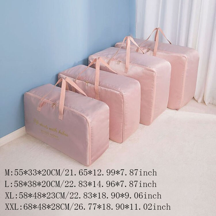 Sulankstomas drabužių laikymo krepšys Nešiojamas vandeniui atsparus antklodė antklodė pagalvė maišelis Apatiniai drabužinės Spintos Organizatorius Tvarkingas dėklas Priedai
