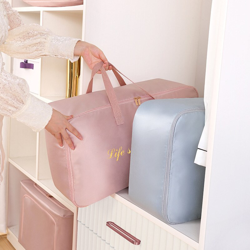 Sulankstomas drabužių laikymo krepšys Nešiojamas vandeniui atsparus antklodė antklodė pagalvė maišelis Apatiniai drabužinės Spintos Organizatorius Tvarkingas dėklas Priedai