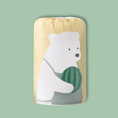 Чанти за сортиране на дрехи Голям капацитет Опаковка Багаж Джобове с шнурове Влагоустойчива юрган Чанти за съхранение на играчки Организация на дома