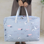 Свеж юрган с японски печат Сгъваеми чанти за съхранение Изключително голям дебел гардероб Калъф за съхранение Оксфорд Органайзер за дрехи Организатор за дрехи