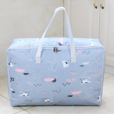 Свеж юрган с японски печат Сгъваеми чанти за съхранение Изключително голям дебел гардероб Калъф за съхранение Оксфорд Органайзер за дрехи Организатор за дрехи