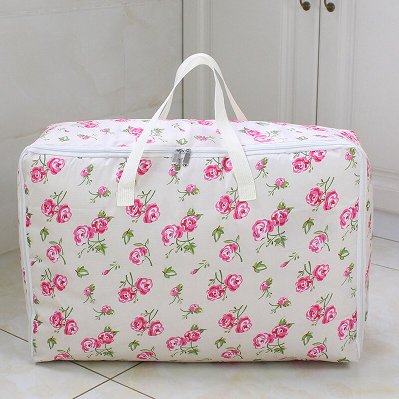 Свеж юрган с японски печат Сгъваеми чанти за съхранение Изключително голям дебел гардероб Калъф за съхранение Оксфорд Органайзер за дрехи Организатор за дрехи