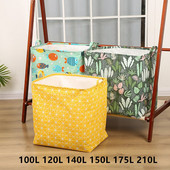 Удебелена юрган чанта за съхранение на дрехи кутия за съхранение на дрехи пътуване преносим сгъваем нетъкан гардероб чанта за съхранение възглавница одеяло