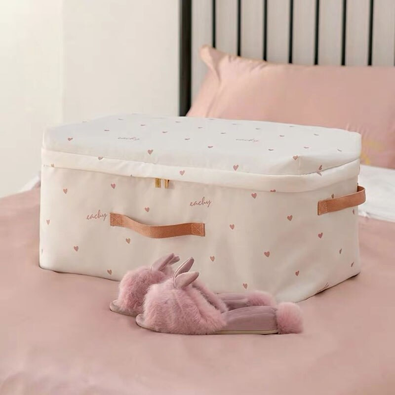 Сгъваема чанта за съхранение, органайзер за одеяла, платнена юрганска чанта за съхранение Bolsa Almacenamiento Ropa, чанта за гардероб, органайзер за дома
