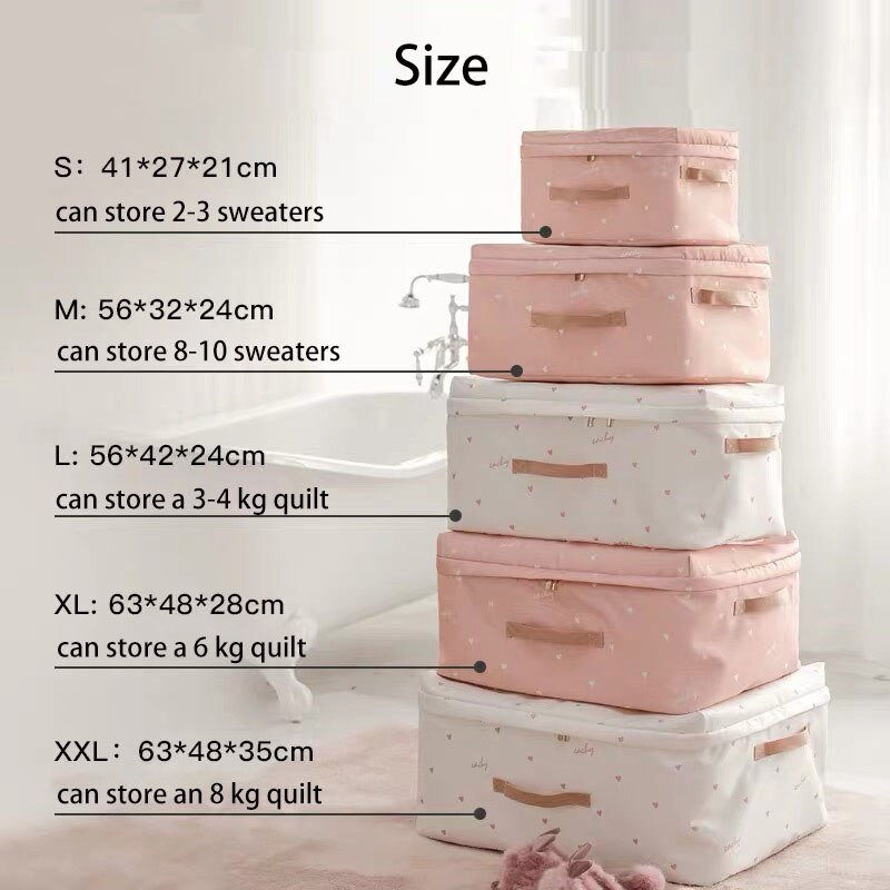 Сгъваема чанта за съхранение, органайзер за одеяла, платнена юрганска чанта за съхранение Bolsa Almacenamiento Ropa, чанта за гардероб, органайзер за дома