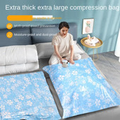 Чанта за вакуумна компресия Чанта за съхранение, юргани, дрехи, изключително голяма електрическа помпа, сгъстяване, студентско общежитие, издръжлива чанта