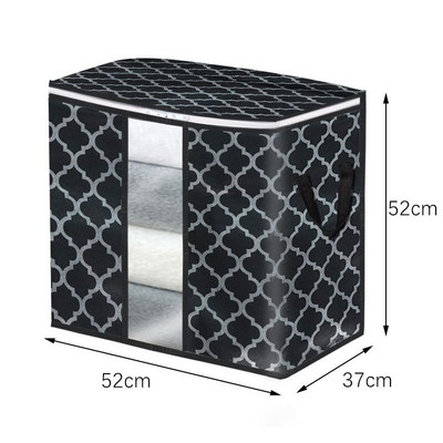 Sulankstoma laikymo dėžutė Nešiojamų drabužių organizatorius Tvarkingas maišelis Lagaminas Neaustinė namų laikymo dėžutė Antklodė laikymo konteinerio krepšio dėžutė