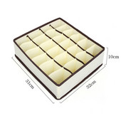 Set donjeg rublja Grudnjak Ormar Organizatori Kutije za donje rublje Šalovi Čarape Organizator grudnjaka Kutija za pohranu Bež Ladica