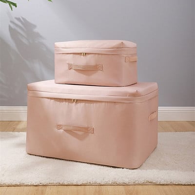 Чанта за съхранение на дрехи с голям капацитет Сгъваема юрганка Одеяло Органайзер за гардероб Водоустойчива торбичка за прах Домакински аксесоари за спалня