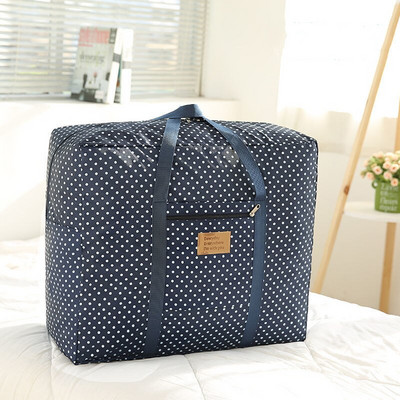 Drėgmei atsparus Oksfordo drabužių laikymo krepšys sulankstomas lagaminų laikymo krepšys namų antklodės apdailos krepšys patalynės antklodės konteinerių dėžė
