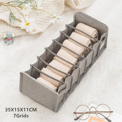 Kutija za pohranu donjeg rublja Čarape Grudnjak Gaćice Sklopiva pregrada Ladica Ormar Organizator Skladištenje kućanske odjeće Alati za sortiranje Novo