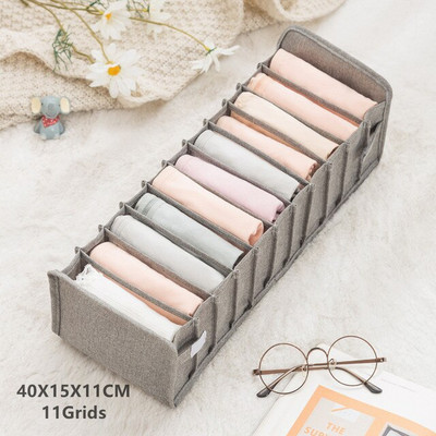 Kutija za pohranu donjeg rublja Čarape Grudnjak Gaćice Sklopiva pregrada Ladica Ormar Organizator Skladištenje kućanske odjeće Alati za sortiranje Novo