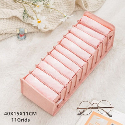 Kutija za pohranu donjeg rublja Čarape Grudnjak Gaćice Sklopiva pregrada Ladica Ormar Organizator Skladištenje kućanske odjeće Alati za sortiranje Novo