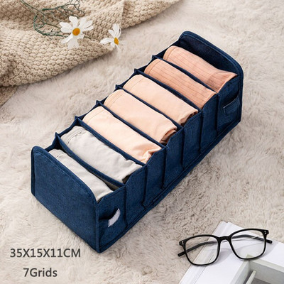 Kutija za pohranu donjeg rublja Čarape Grudnjak Gaćice Sklopiva pregrada Ladica Ormar Organizator Skladištenje kućanske odjeće Alati za sortiranje Novo