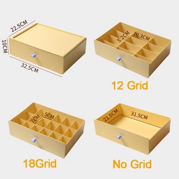 Κουτί αποθήκευσης εσωρούχων Ντουλάπα Κάλτσες Σορτς Σουτιέν Συρταριέρα Organizer Home Closet Divier Συρτάρι Κουτί αποθήκευσης Organizer εσωρούχων