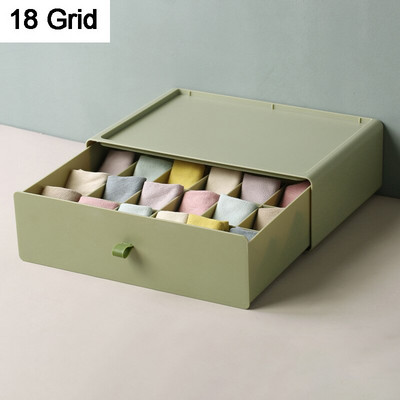 Cutie de depozitare lenjerie dulap dulap șosete pantaloni scurți sutien organizator sertar acasă despărțitor sertar cutie de depozitare lenjerie intimă