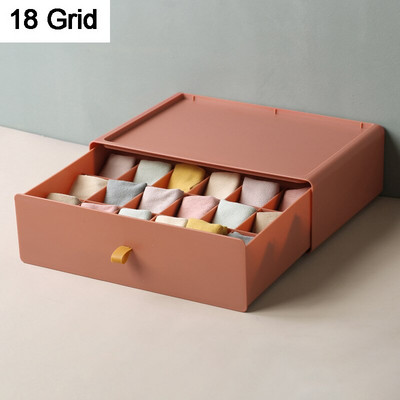 Cutie de depozitare lenjerie dulap dulap șosete pantaloni scurți sutien organizator sertar acasă despărțitor sertar cutie de depozitare lenjerie intimă