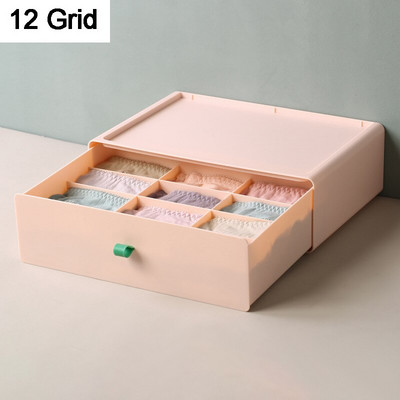 Cutie de depozitare lenjerie dulap dulap șosete pantaloni scurți sutien organizator sertar acasă despărțitor sertar cutie de depozitare lenjerie intimă