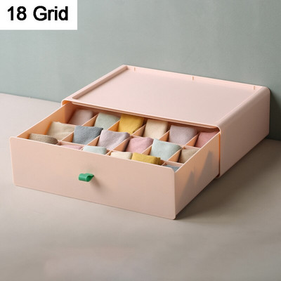 Cutie de depozitare lenjerie dulap dulap șosete pantaloni scurți sutien organizator sertar acasă despărțitor sertar cutie de depozitare lenjerie intimă