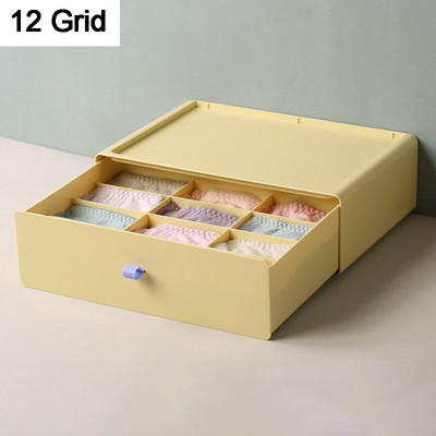 Cutie de depozitare lenjerie dulap dulap șosete pantaloni scurți sutien organizator sertar acasă despărțitor sertar cutie de depozitare lenjerie intimă