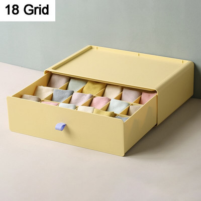 Cutie de depozitare lenjerie dulap dulap șosete pantaloni scurți sutien organizator sertar acasă despărțitor sertar cutie de depozitare lenjerie intimă