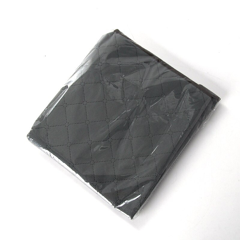 90L сгъваема чанта за съхранение на юргани Преносим прозрачен прозорец с отделение Подредена чанта за дрехи Нетъкан домашен прахоустойчив органайзер