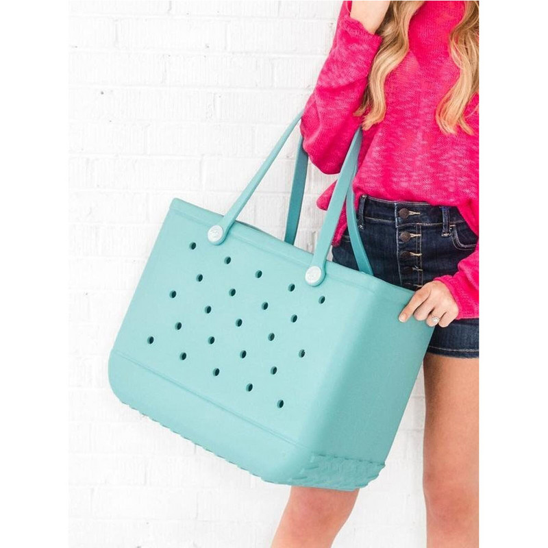 Kummist rannakott veekindel liivakindel suvine õuekott Kaasaskantav reisihoiukotid Spordikäekottide korralduskarp