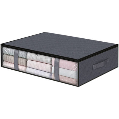 Чанти за съхранение под леглото Органайзери Прахоустойчива чанта за съхранение Контейнер Сгъваема юрганка Чанта за съхранение на дрехи Домакински консумативи