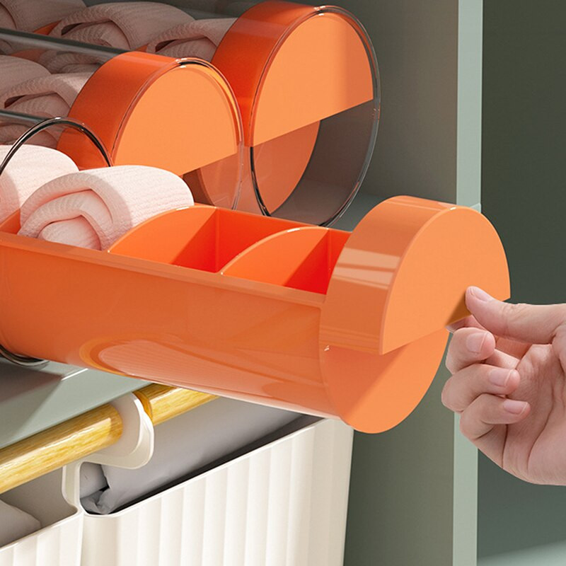 Apatinio trikotažo laikymo liemenėlė ir vidiniai rūbai plastikiniai konteinerių stalčiai Organizavimo kojinės smulkiems daiktams Drabužių spinta kelionėms