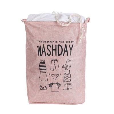 Сгъваема кутия за съхранение на памучно бельо Кошница за съхранение на мръсни дрехи Кошница за пране Разни бельо Кошница за сортиране на играчки за хляб