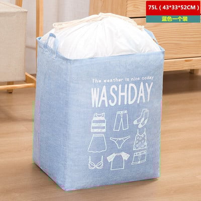 Сгъваема кутия за съхранение на памучно бельо Кошница за съхранение на мръсни дрехи Кошница за пране Разни бельо Кошница за сортиране на играчки за хляб