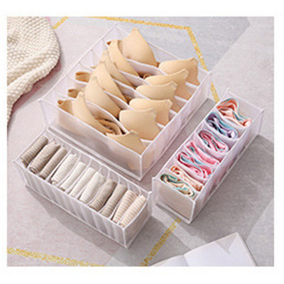 3 buc/set Organizator de lenjerie de corp Organizator de haine Sertar Organizatori de dulap Sosete Pantaloni Cutii de depozitare Dulapuri Organizatori de depozitare