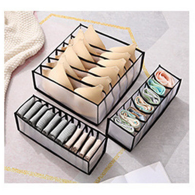 3 buc/set Organizator de lenjerie de corp Organizator de haine Sertar Organizatori de dulap Sosete Pantaloni Cutii de depozitare Dulapuri Organizatori de depozitare