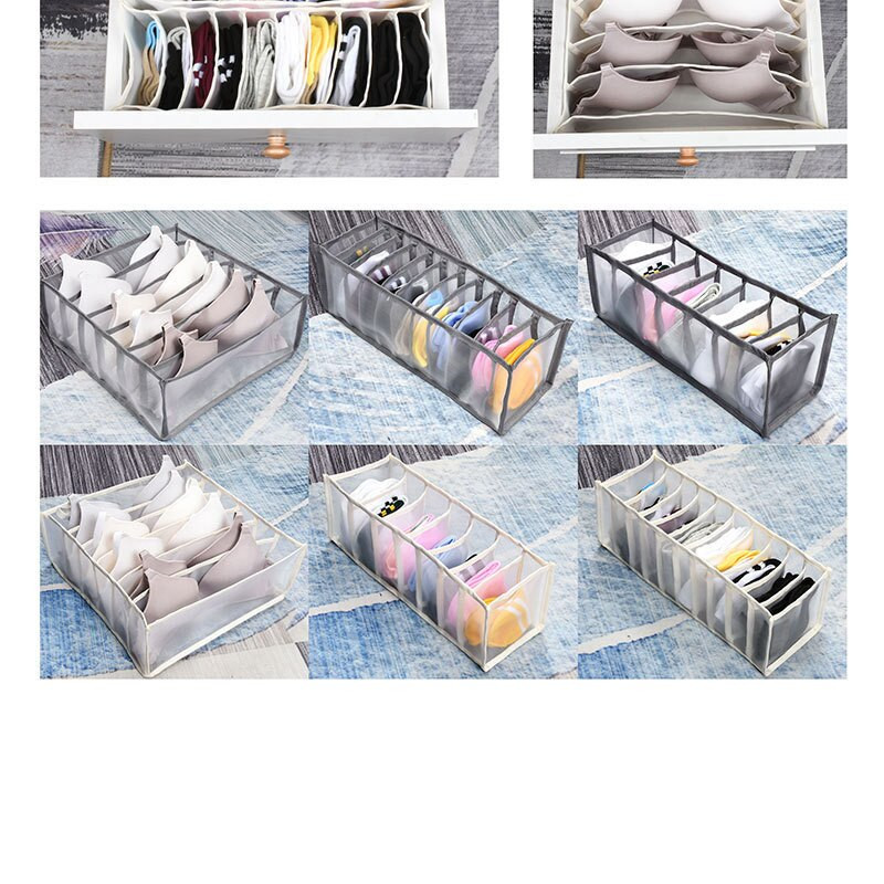 3 buc/set Organizator de lenjerie de corp Organizator de haine Sertar Organizatori de dulap Sosete Pantaloni Cutii de depozitare Dulapuri Organizatori de depozitare