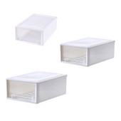 Tip sertar Cutie de depozitare haine din plastic Organizator transparent pentru lenjerie intima Sosete Sutien Machiaj Container cosmetice