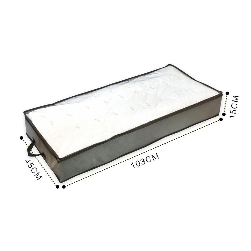 Ágy alatti tároló fiók rendszerező Nem szőtt tárolódoboz Ruházat takarók Cipő Elválasztó Tartály Paplantáskák Tartó Szervező