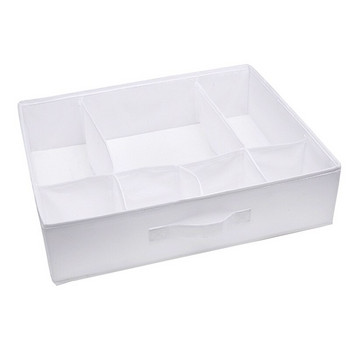 Κουτί αποθήκευσης εσωρούχων, τύπου συρταριού, διαμερισματοποιημένες οικιακές κάλτσες που τοποθετούν στηθόδεσμο κουτί φινιρίσματος αποθήκευσης ντουλάπας
