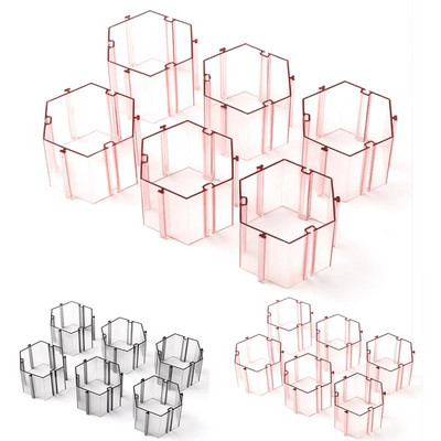 6 vnt Apatinių drabužių laikymo dėžės kojinės skirstytuvas stalčius Uždengtas spinta apatinių drabužių organizatorius stalčius prie apatinių drabužių liemenėlės kojinės kaklaraiščiai