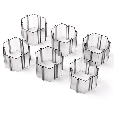 6 vnt Apatinių drabužių laikymo dėžės kojinės skirstytuvas stalčius Uždengtas spinta apatinių drabužių organizatorius stalčius prie apatinių drabužių liemenėlės kojinės kaklaraiščiai