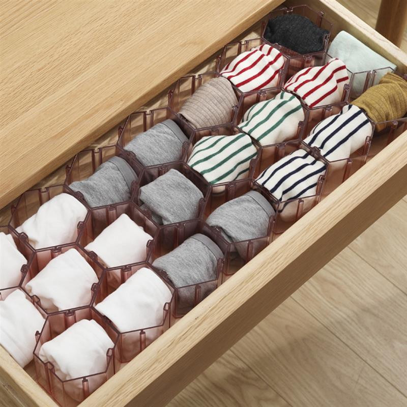 6 vnt Apatinių drabužių laikymo dėžės kojinės skirstytuvas stalčius Uždengtas spinta apatinių drabužių organizatorius stalčius prie apatinių drabužių liemenėlės kojinės kaklaraiščiai