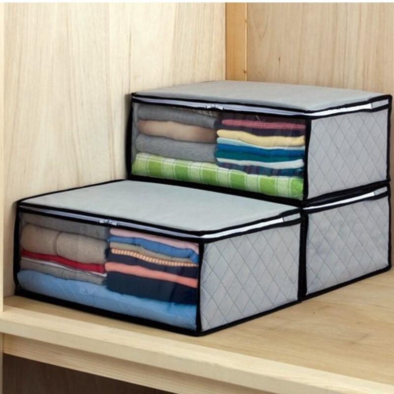 Kokkupandav lohutav hoiukott Kodumajapidamises kasutatav tolmukindel laustekk hoiukott riiete hoiukarp Rinnahoidja sokid riidekapi korraldaja