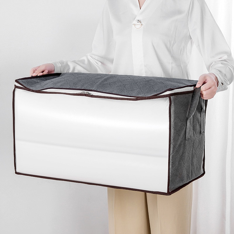 Kokkupandav lohutav hoiukott Kodumajapidamises kasutatav tolmukindel laustekk hoiukott riiete hoiukarp Rinnahoidja sokid riidekapi korraldaja